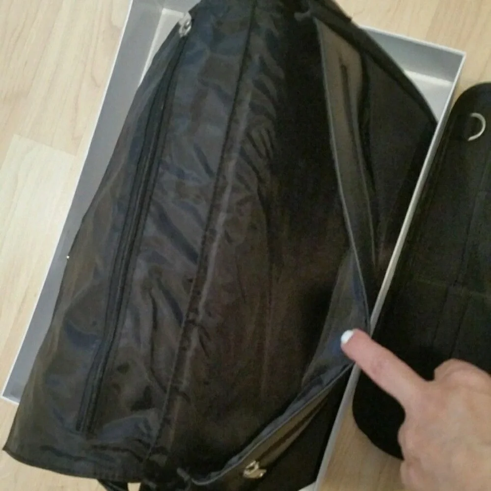 BMW LAPTOP MESSENGER BAG BLACK